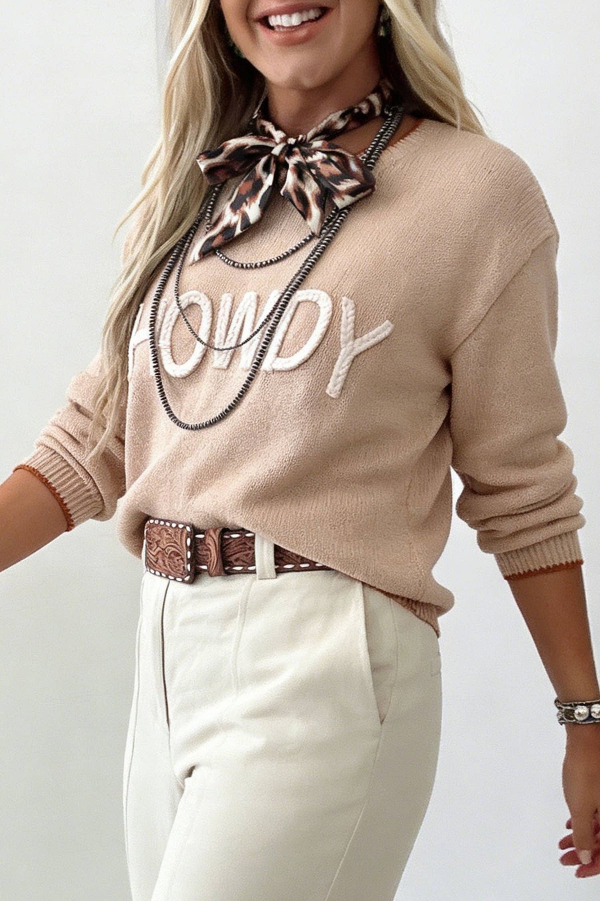 Howdy Sweater