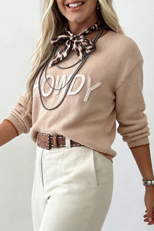 Howdy Sweater