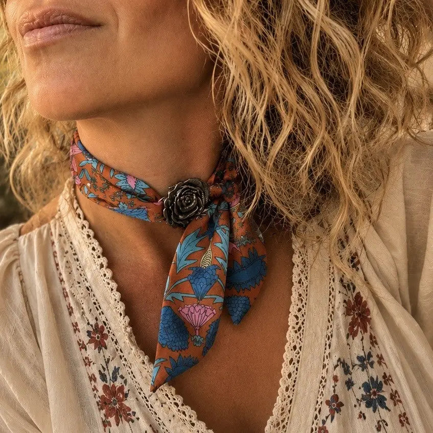 Western Skinny Mini Wild Rag Scarf