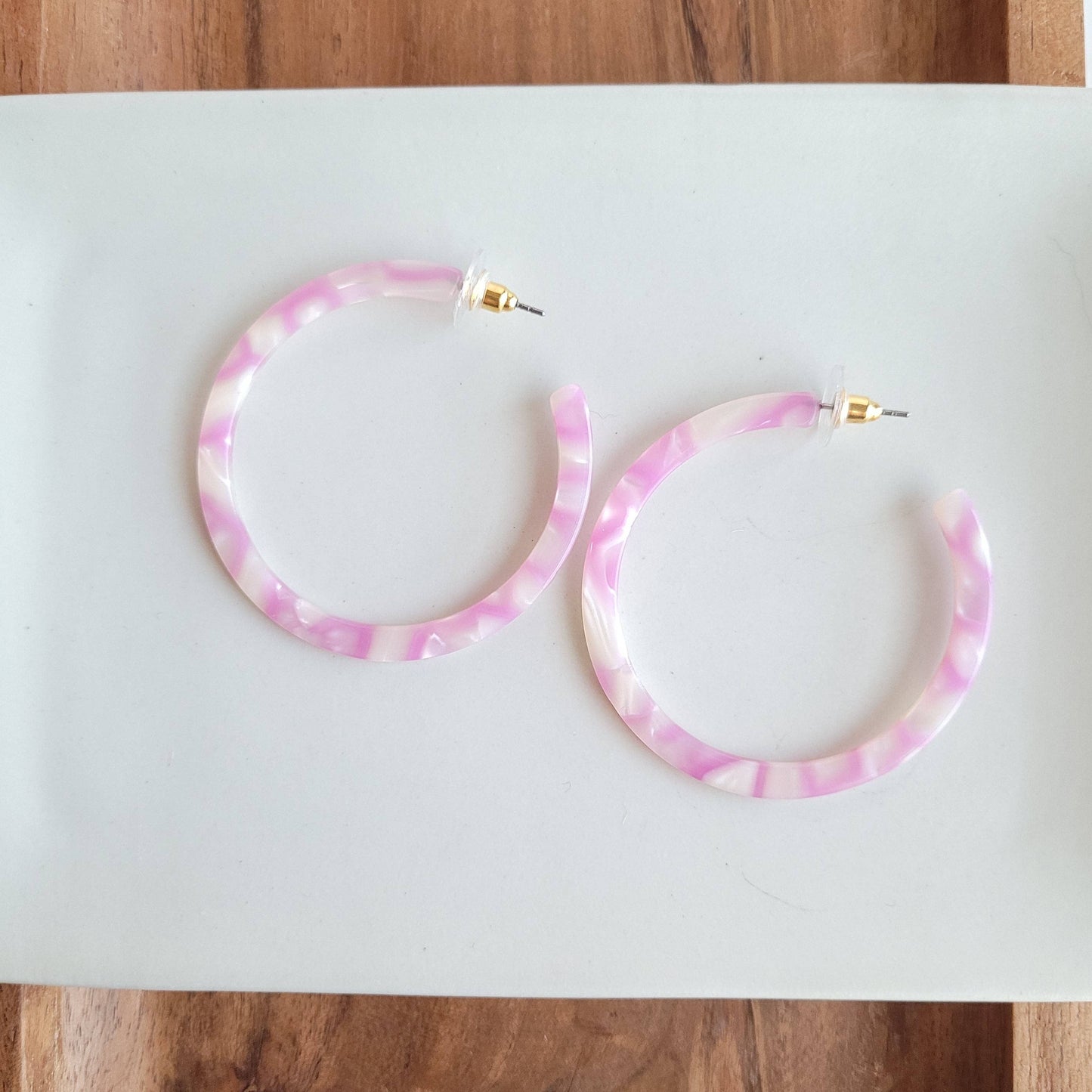 Cameron Bubblegum Pink Hoops