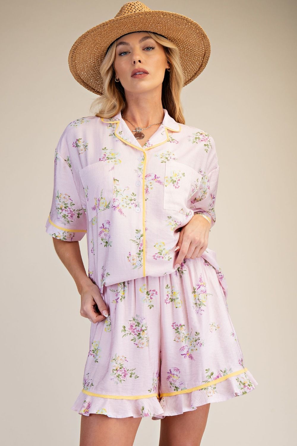 Flossy's Floral Shorts