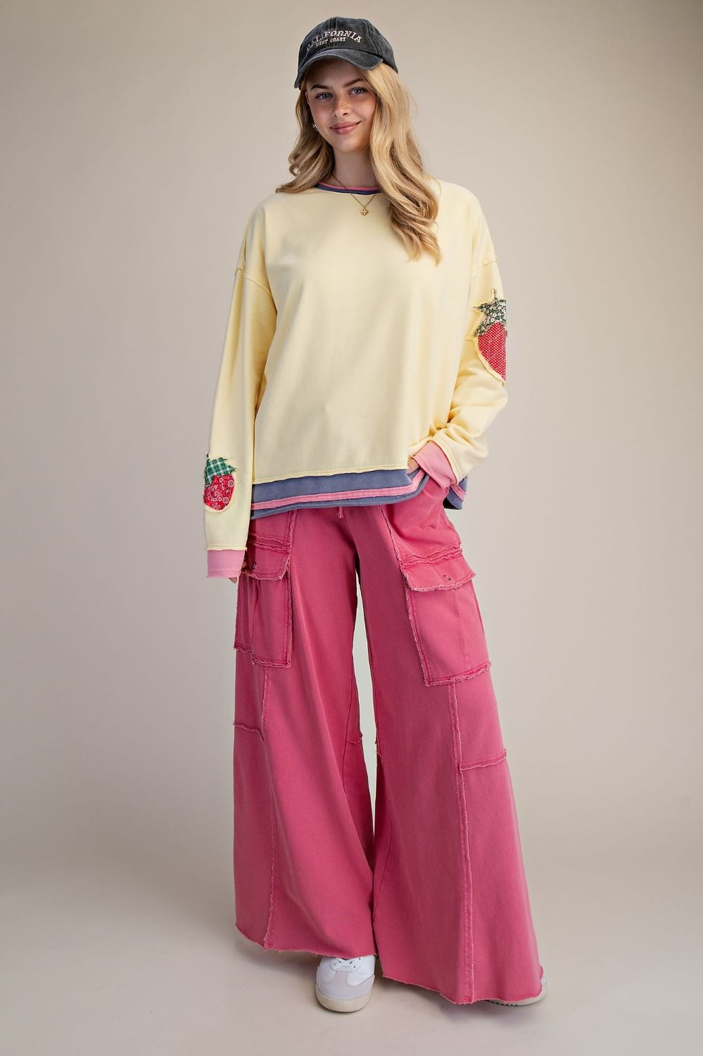 Strawberry Patch Pullover