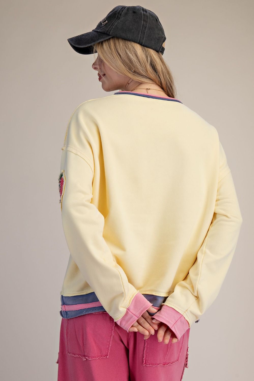Strawberry Patch Pullover