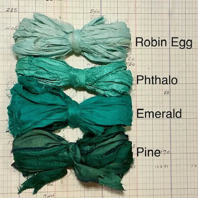 Torn Silk Ribbon