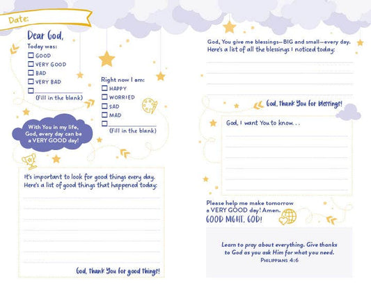 Good Night, God: A Bedtime Prayer Map for Boys