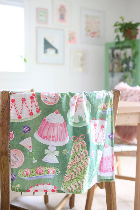 Christmas Foodie Tea Towel