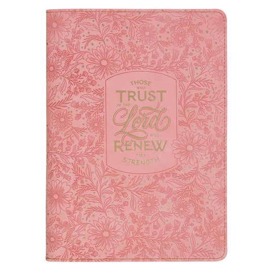 Journal Classic Zip Those Who Trust In The Lord Isa 40:31