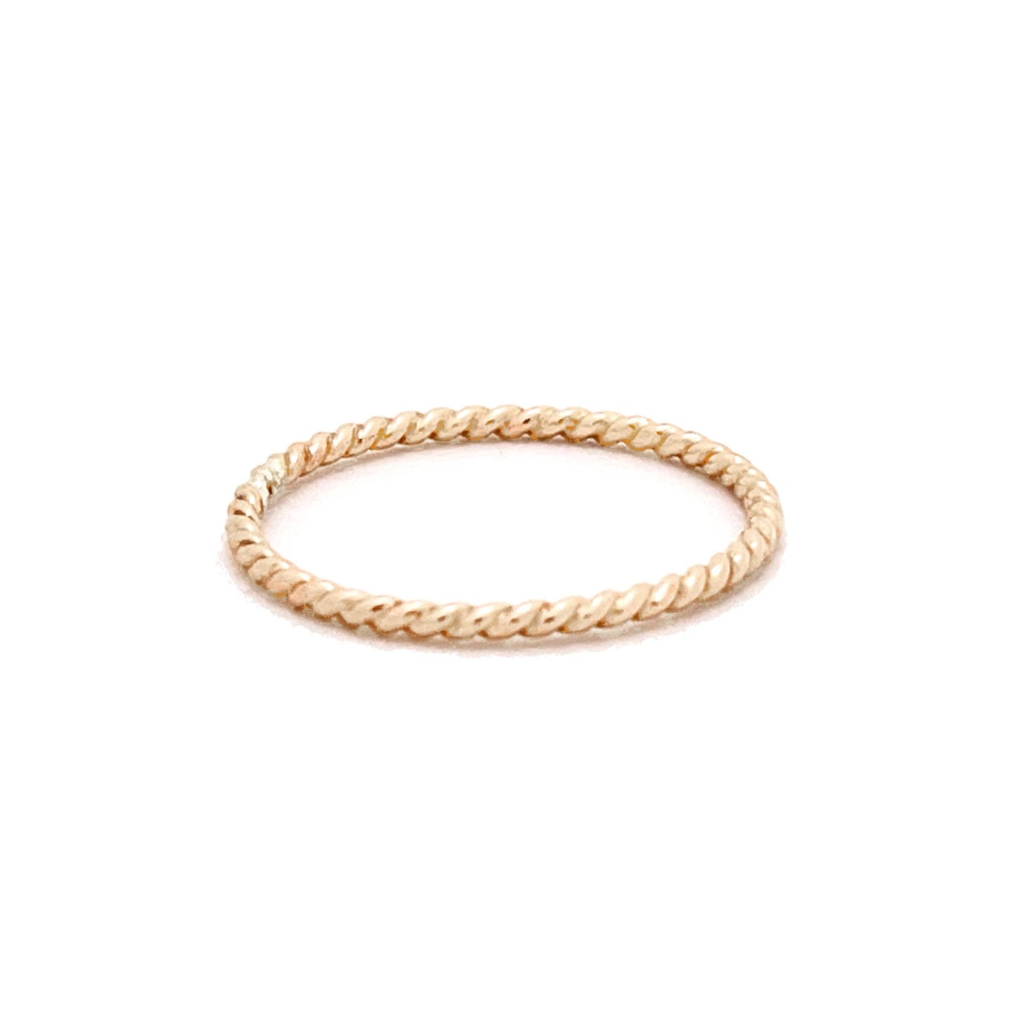 Twisted Stacking Ring - Waterproof, Tarnish Resistant