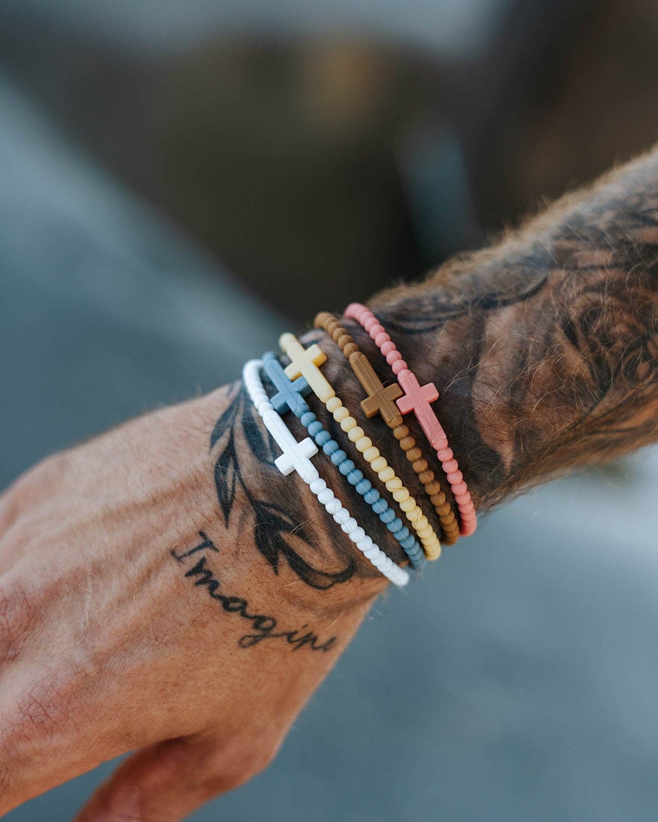 Color Cross Bracelet Collection