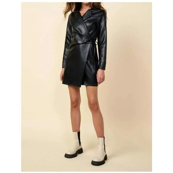 Lettie's Leather Jacket - Dress