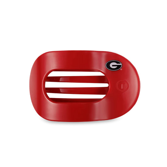 Flat University of Georgia Round Clip - Medium