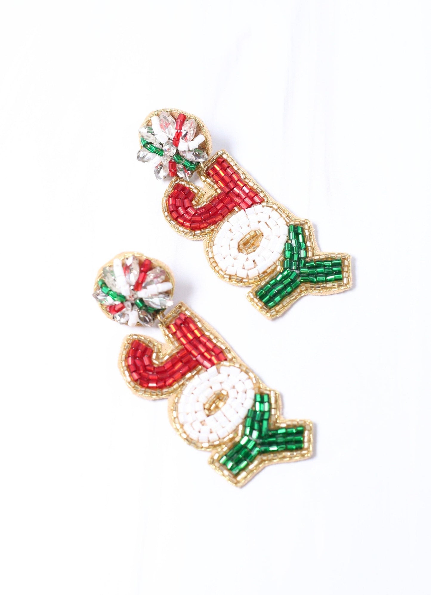 "Joy" Beaded Drop Earring